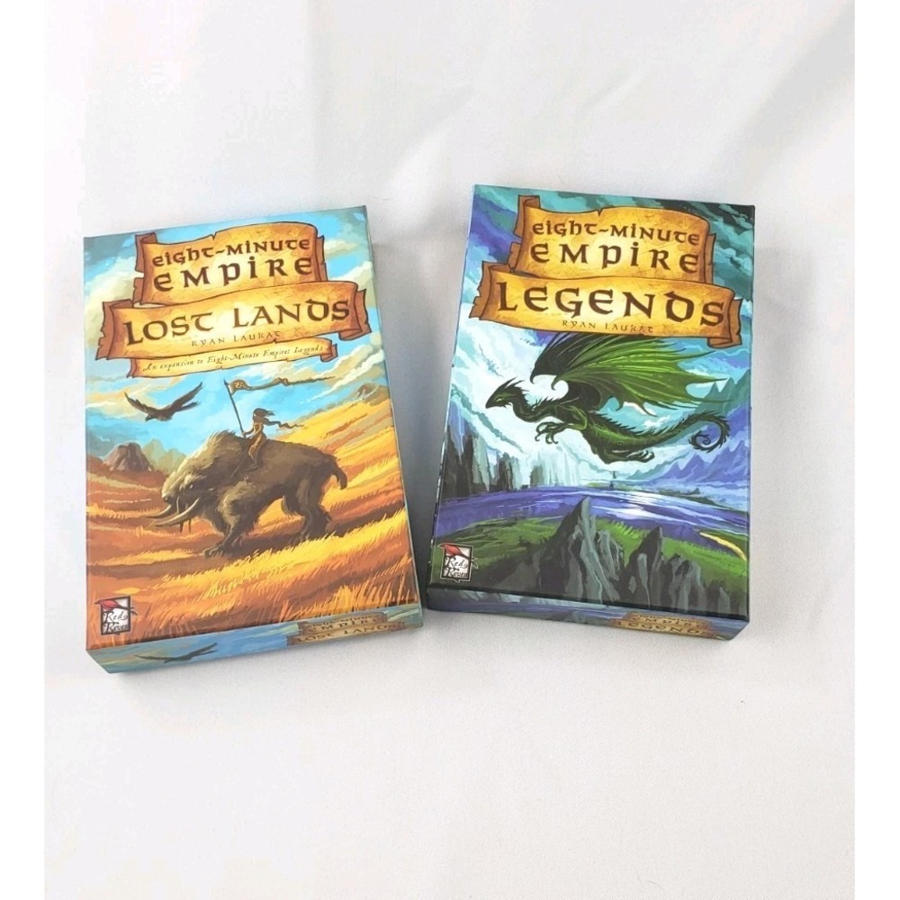Eight-Minute Empire: Legends + Lost Lands + Legends Board Expansion 2 Games
